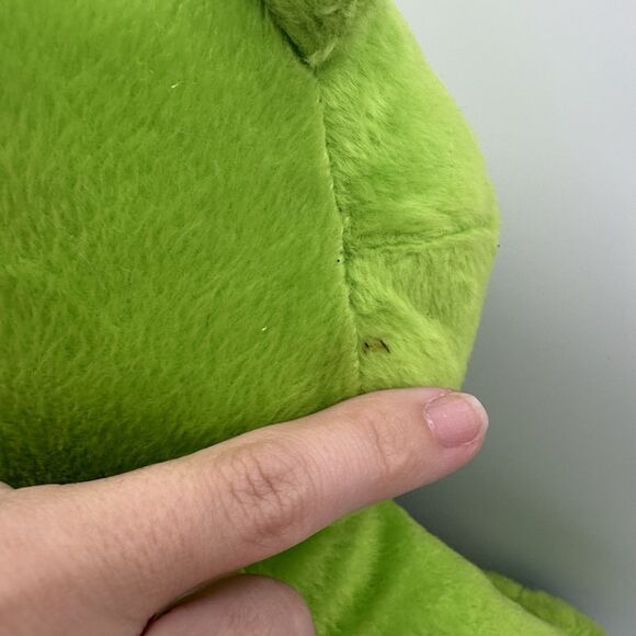 2004 Care Bears Good Luck Bear 13" NAMCO Jakks Pacific Green Irish Shamrock - Picture 5 of 9